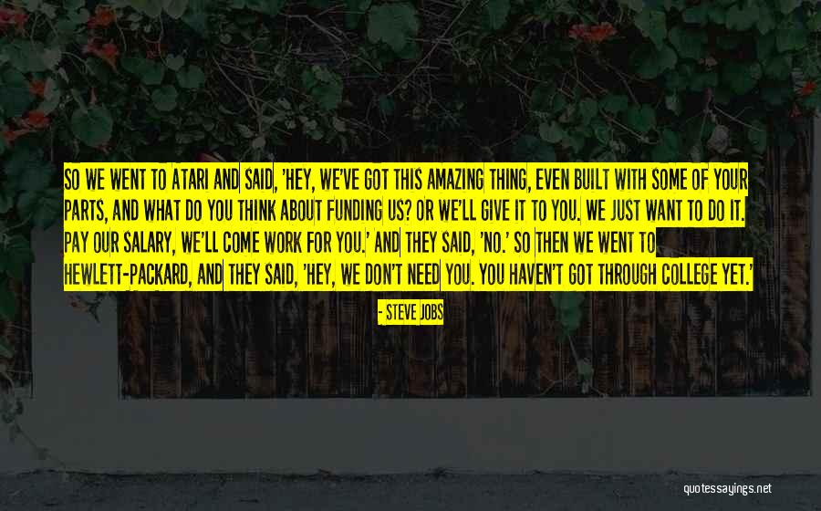 Hewlett Quotes By Steve Jobs Hewlett Quotes By Steve Jobs