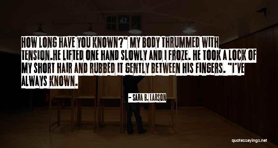 Hexachlorophene Toothpaste Quotes By Sara B. Larson