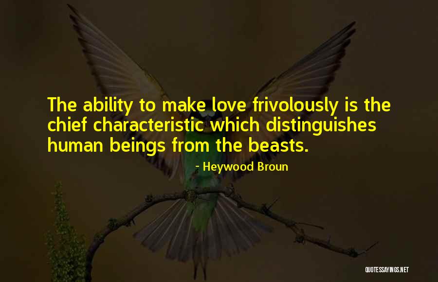 Heywood Broun Quotes 1961993