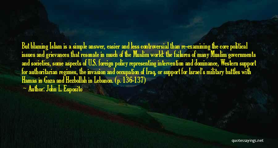 Hezbollah Quotes By John L. Esposito