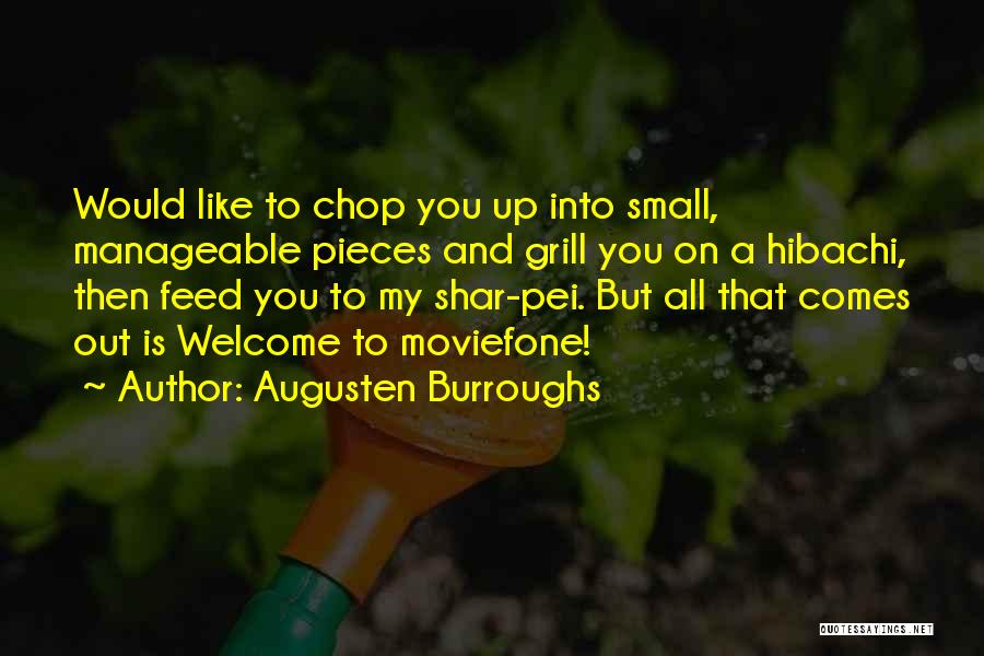 Hibachi Quotes By Augusten Burroughs