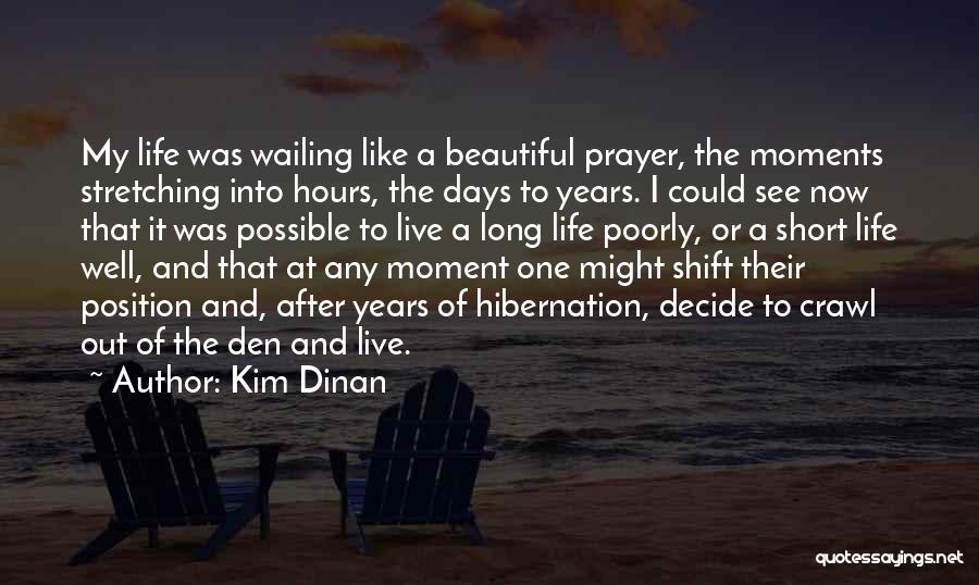 Hibernation Quotes By Kim Dinan