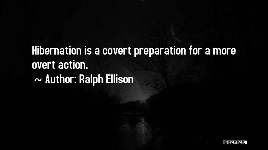 Hibernation Quotes By Ralph Ellison