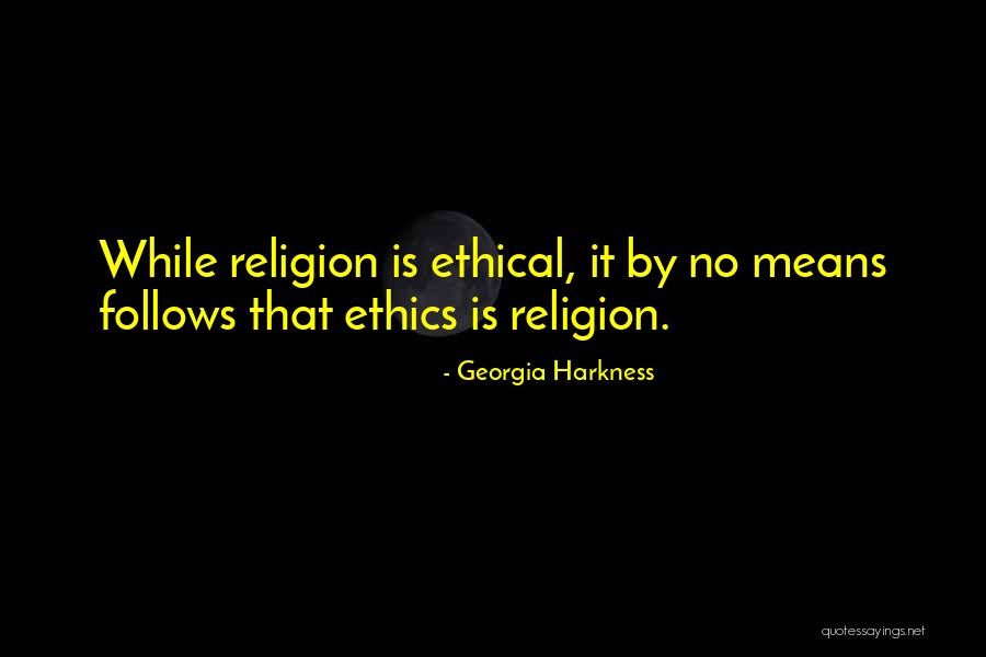 Hidayah Academy Quotes By Georgia Harkness