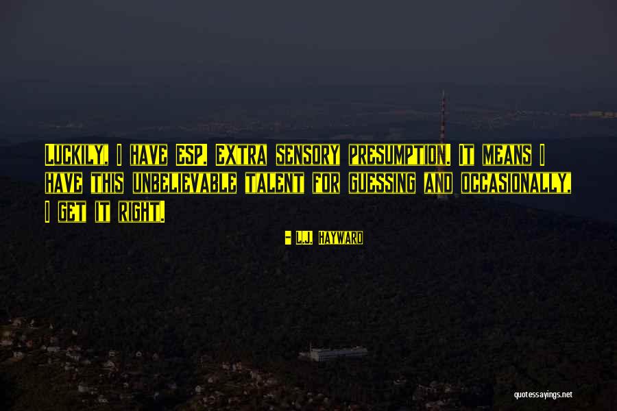Hidayet Turkoglu Quotes By L.J. Hayward Hidayet Turkoglu Quotes By L.J. Hayward