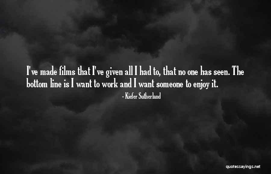 Hidden Animosity Quotes By Kiefer Sutherland Hidden Animosity Quotes By Kiefer Sutherland