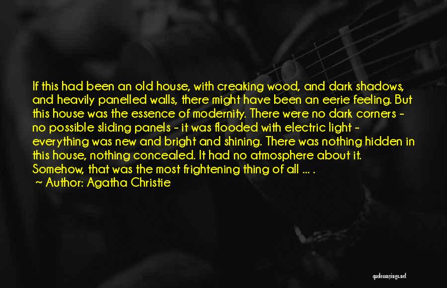 Hidden In The Shadows Quotes By Agatha Christie