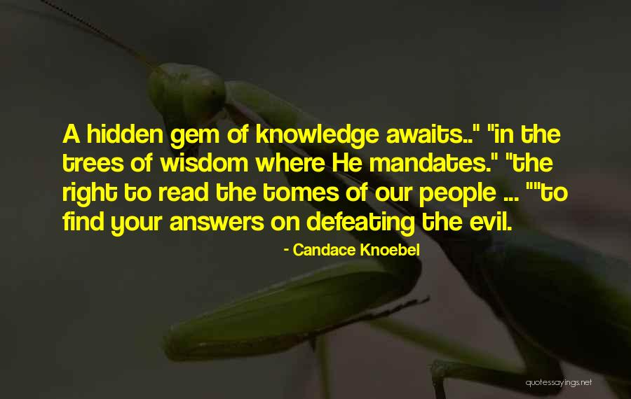 Hidden Knowledge Quotes By Candace Knoebel Hidden Knowledge Quotes By Candace Knoebel