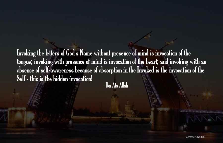 Hidden Self Quotes By Ibn Ata Allah Hidden Self Quotes By Ibn Ata Allah