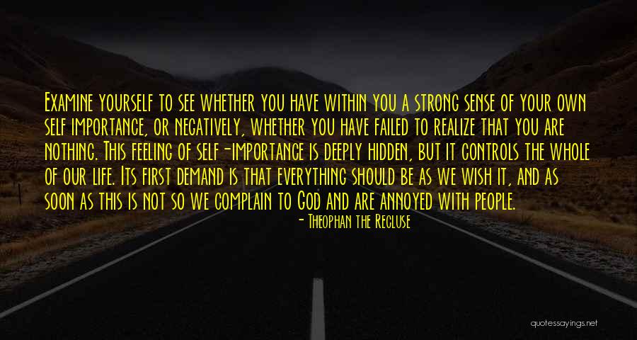 Hidden Self Quotes By Theophan The Recluse Hidden Self Quotes By Theophan The Recluse