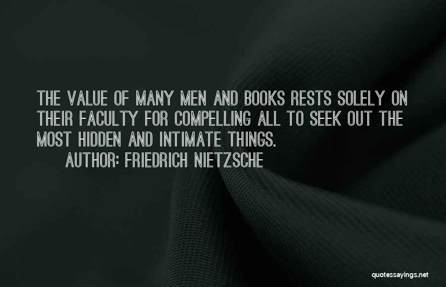 Hidden The Book Quotes By Friedrich Nietzsche