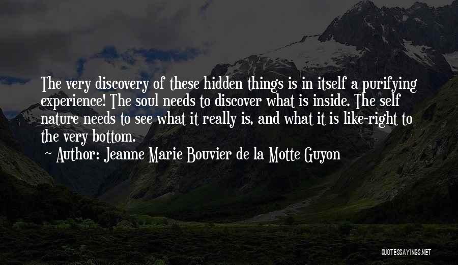 Hidden Things Quotes By Jeanne Marie Bouvier De La Motte Guyon