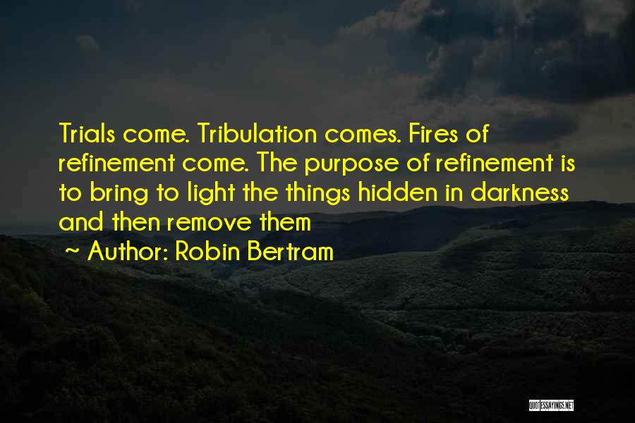 Hidden Things Quotes By Robin Bertram