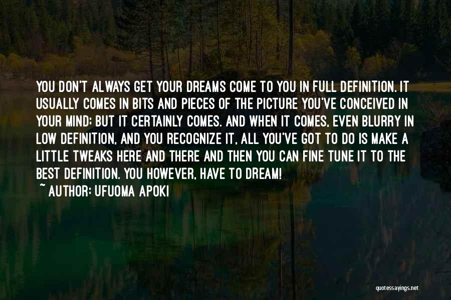 Hidden Treasures Quotes By Ufuoma Apoki