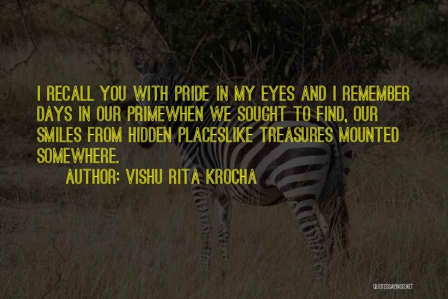 Hidden Treasures Quotes By Vishu Rita Krocha