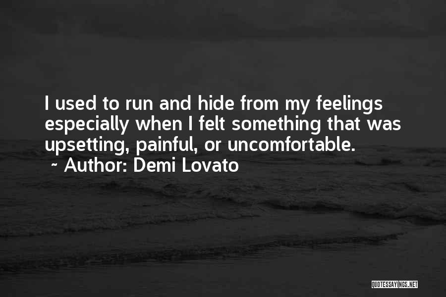 Hide Feelings Quotes By Demi Lovato