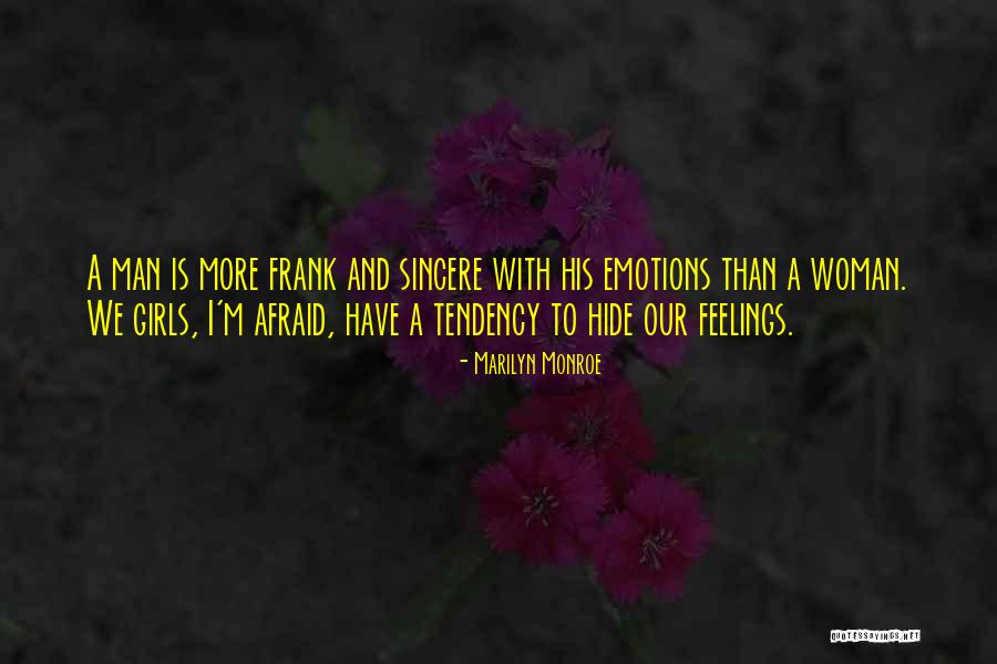 Hide Feelings Quotes By Marilyn Monroe Hide Feelings Quotes By Marilyn Monroe