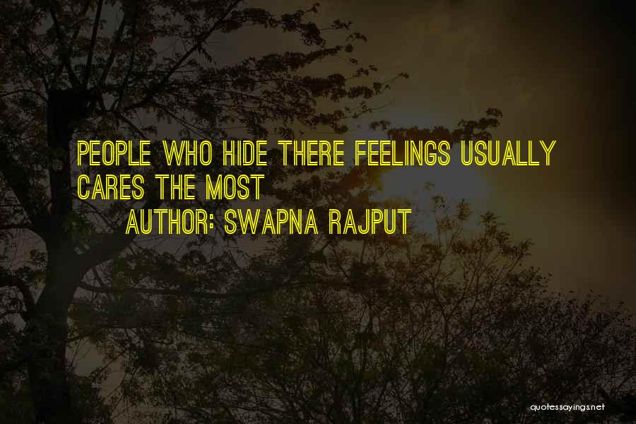 Hide Love Feelings Quotes By Swapna Rajput