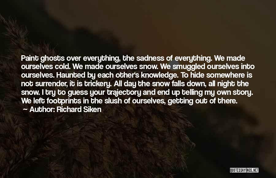 Hide My Sadness Quotes By Richard Siken