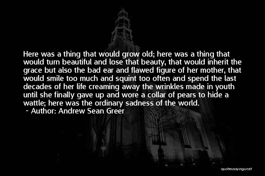 Hide Sadness Quotes By Andrew Sean Greer