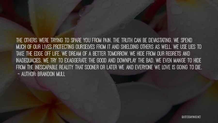 Hide The Pain Quotes By Brandon Mull