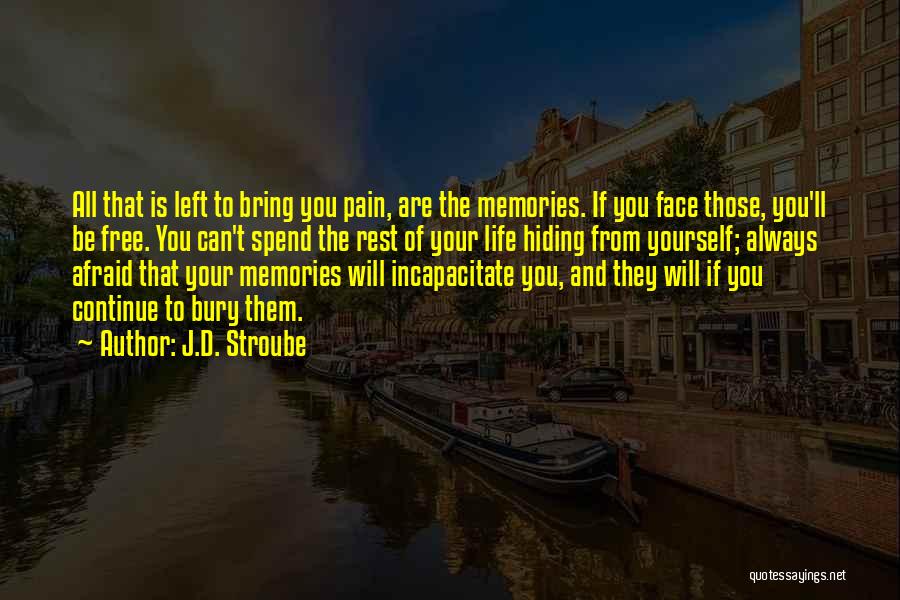 Hide Your Pain Quotes By J.D. Stroube