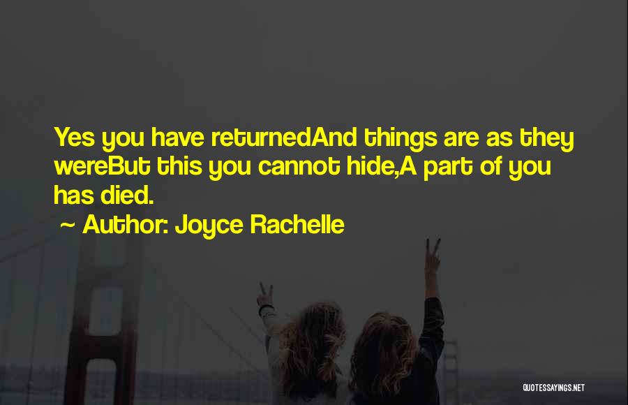 Hide Your Sadness Quotes By Joyce Rachelle