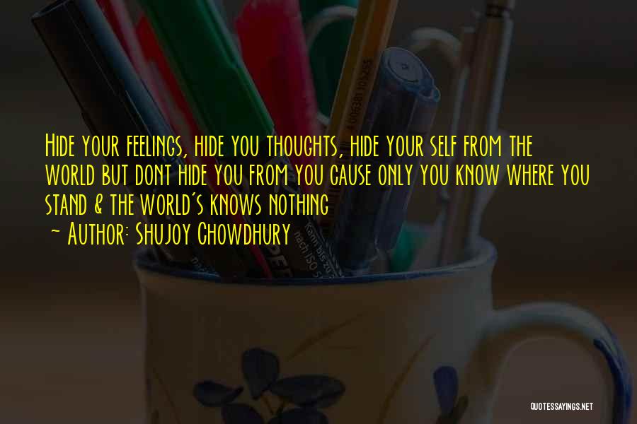 Hide Your Sadness Quotes By Shujoy Chowdhury