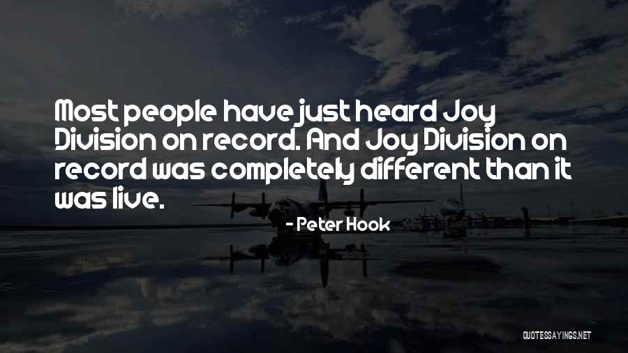 Hidekatsu Makino Quotes By Peter Hook Hidekatsu Makino Quotes By Peter Hook