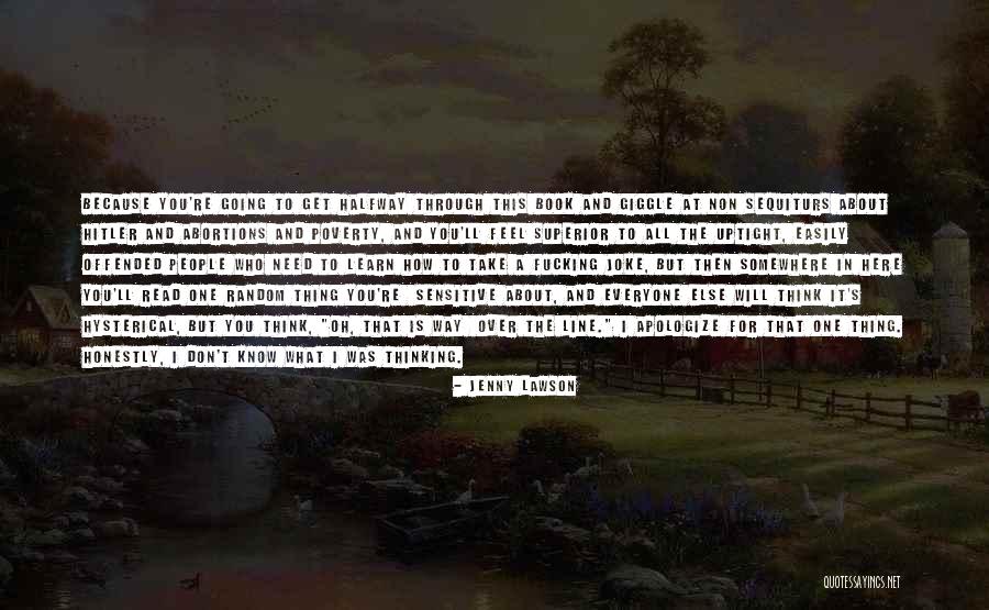 Hideo Sasaki Quotes By Jenny Lawson Hideo Sasaki Quotes By Jenny Lawson