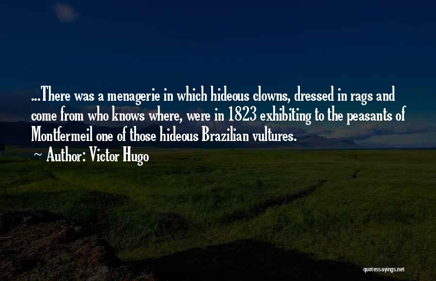 Hideous Quotes By Victor Hugo