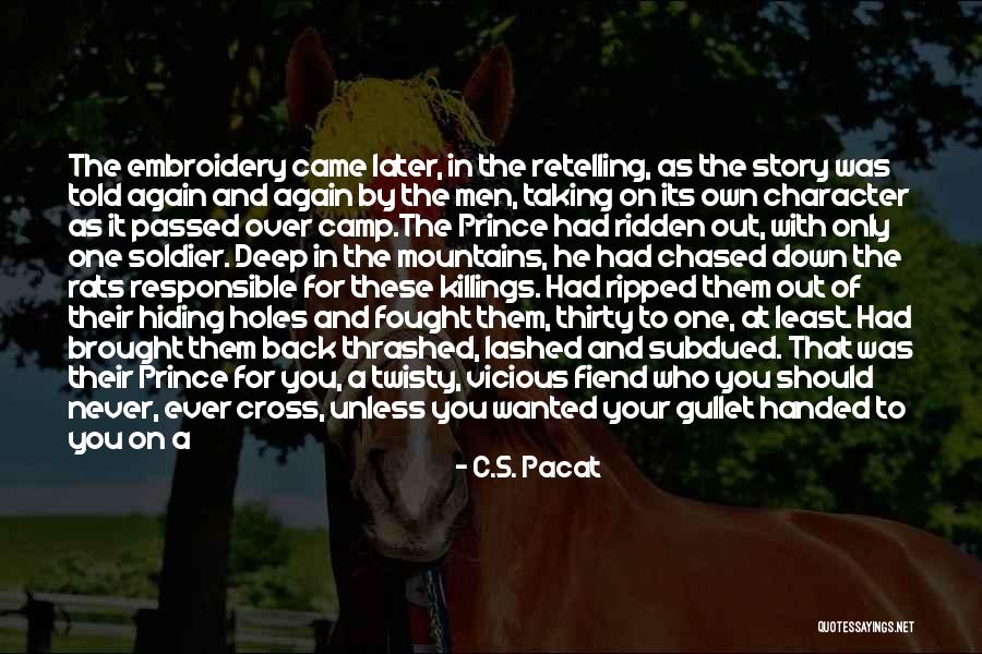 Hiding Eyes Quotes By C.S. Pacat Hiding Eyes Quotes By C.S. Pacat