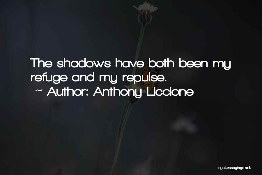 Hiding In The Shadows Quotes By Anthony Liccione