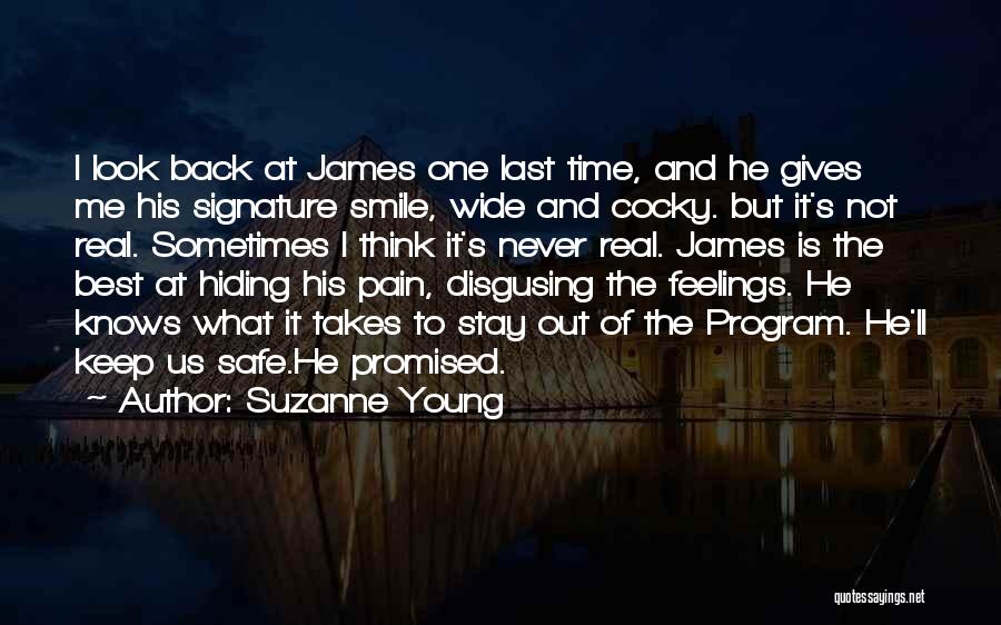 Hiding My Feelings Quotes By Suzanne Young