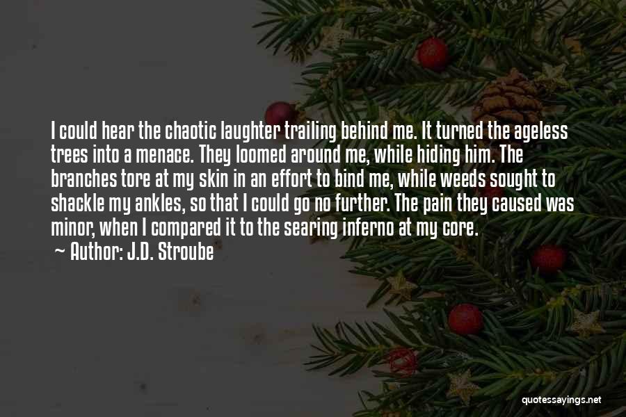 Hiding Pain Quotes By J.D. Stroube