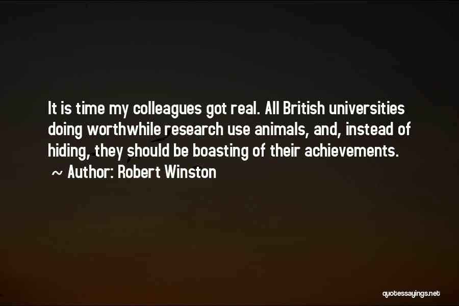Hiding The Real You Quotes By Robert Winston