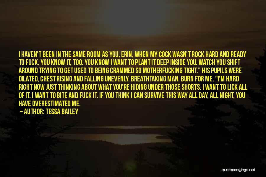 Hiding Under A Rock Quotes By Tessa Bailey