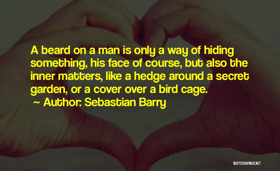 Hiding Your Inner Self Quotes By Sebastian Barry