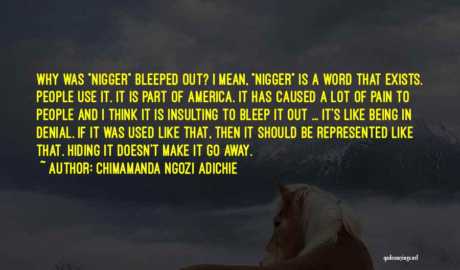 Hiding Your Pain Quotes By Chimamanda Ngozi Adichie