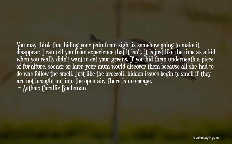 Hiding Your Pain Quotes By Corallie Buchanan