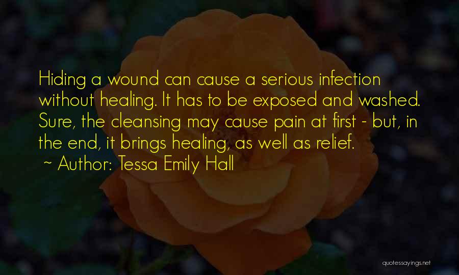 Hiding Your Pain Quotes By Tessa Emily Hall