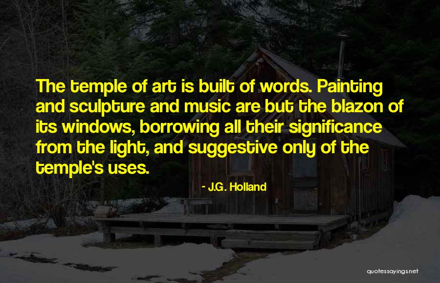 Hiediliza Quotes By J.G. Holland Hiediliza Quotes By J.G. Holland