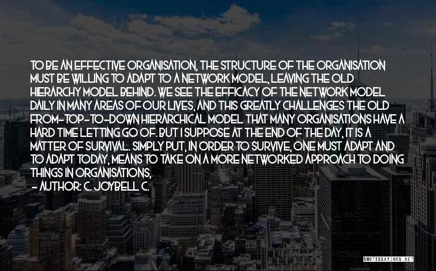 Hierarchical Structure Quotes By C. JoyBell C.