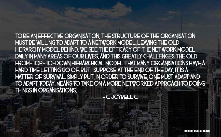 Hierarchical Structure Quotes By C. JoyBell C.