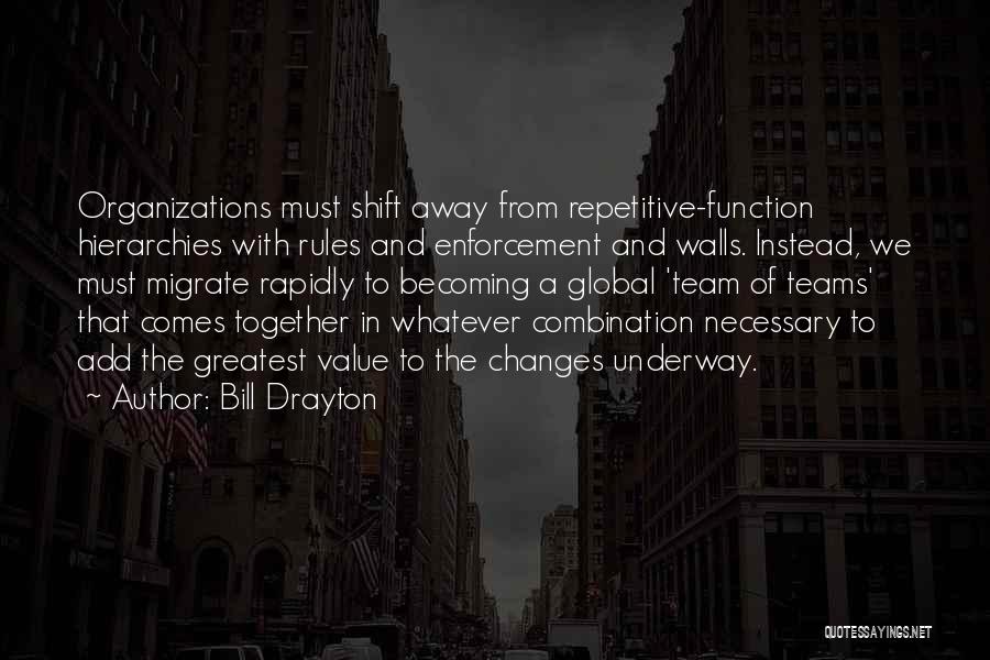 Hierarchies Quotes By Bill Drayton