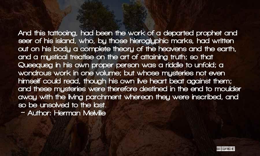 Hieroglyphic Quotes By Herman Melville