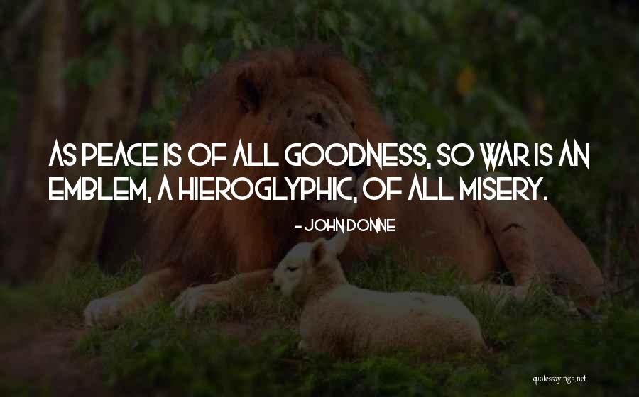 Hieroglyphics Quotes By John Donne