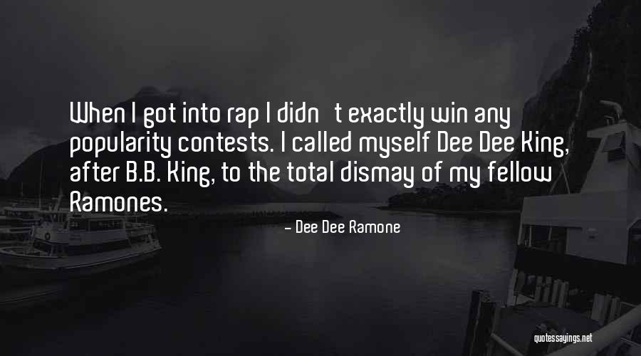 Hifan Mark Quotes By Dee Dee Ramone Hifan Mark Quotes By Dee Dee Ramone