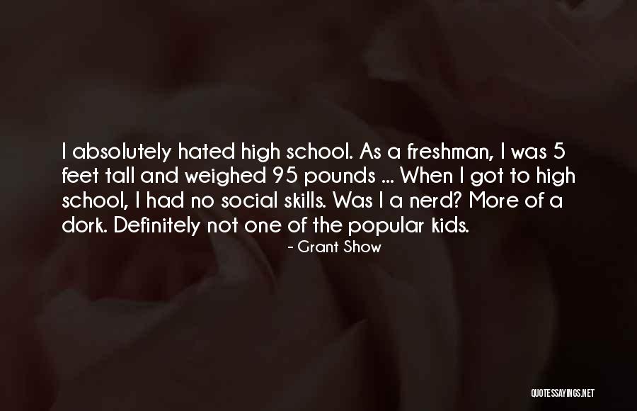 High 5 Quotes By Grant Show