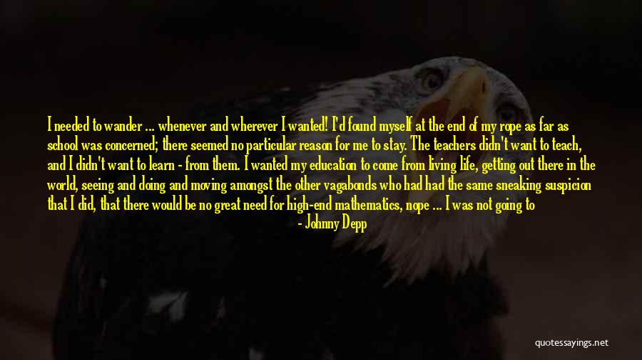 High 5 Quotes By Johnny Depp